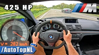 425HP BMW 1M Coupe | 282km/h on AUTOBAHN by AutoTopNL