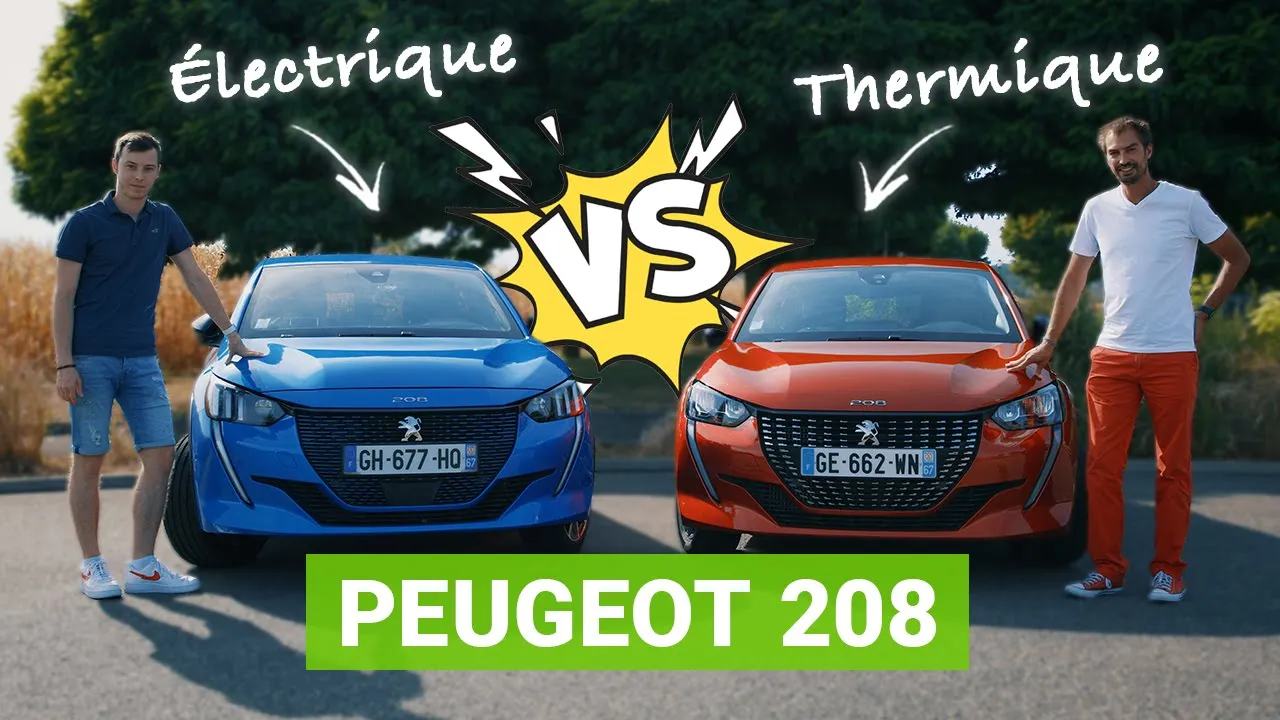 Peugeot 208 : l’électrique mieux que la thermique ?
