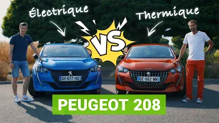 Peugeot 208 : l’électrique mieux que la thermique ?