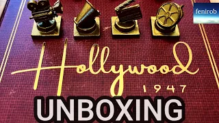 Hollywood 1947 Board Game | Unboxing (No Talking)