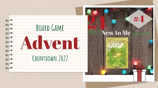 Board Game Advent Countdown | #4 La Granja
