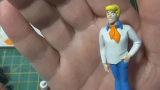 Painting Scooby-Doo The Board Game Fred and Daphne
