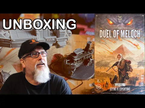 Unboxing Duel of Meloch, Stonemaier Games, Metal mech pack & Constantinople Airship, Jamey Stegmaier