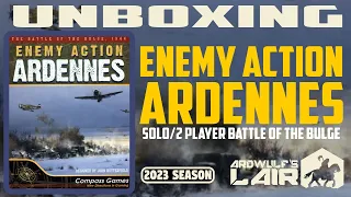 Unboxing | Enemy Action Ardennes (Compass Games 2015)