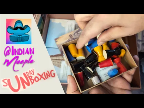 Unboxing Nayakas (English) by Indian Meeple