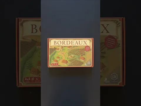 Viticulture: Bordeaux - Stonemaier Games - Unboxing