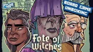FATE OF WITCHES UNBOXING ️ | Build Your Coven, Cast Spells & Outsmart the Witch Hunter!