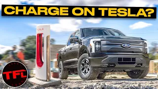 Charge A Ford On a Tesla Supercharger: Here's Why This Recent News Is SO Crazy and Important!