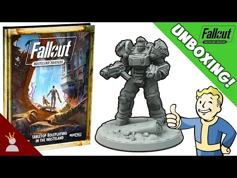 Fallout Wasteland Warfare Wave 2 Raiders & RPG OCD Unboxing!
