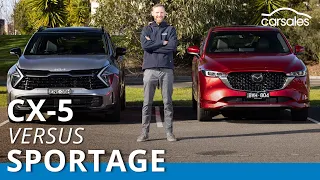 2023 Kia Sportage v Mazda CX-5 Comparison | New Korean mid-size SUV takes on Mazda’s top-seller