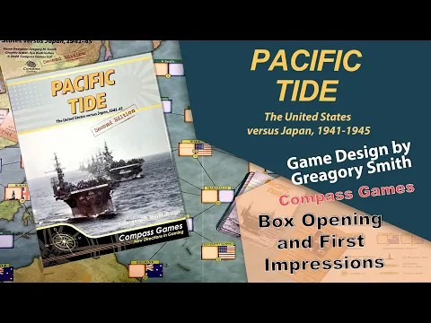 Compass Games: Pacific Tide -  Second Printing
