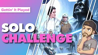 Star Wars Unlimited Solo Challenge Playthrough | Pincess Leia vs Darth Vader