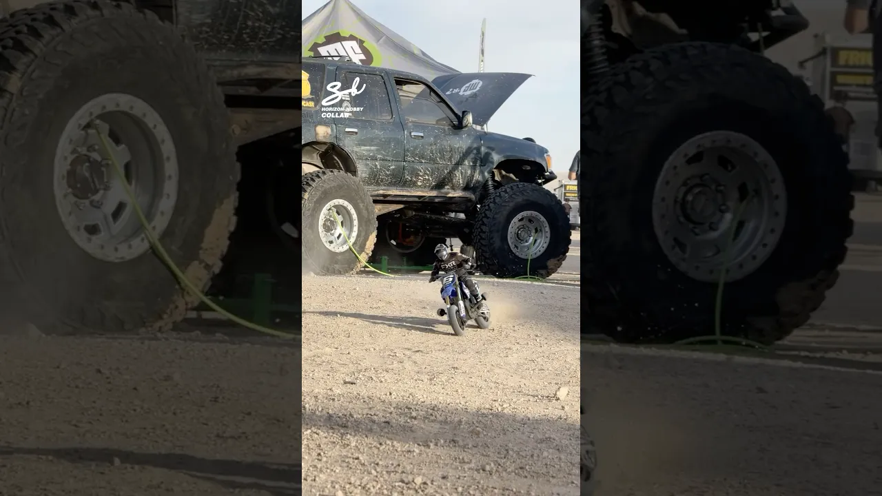 The Tiniest Rider Ever? 🤯 #rc #bikes #toys