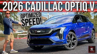 The 2026 Cadillac OPTIQ-V Is A Speed Optimized Urban Caddy With Plentiful Luxury & Tech
