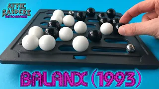 Balanx (1993) by Fun Connection - Abstract Strategy Vintage Board Game Review - Rolling Marbles