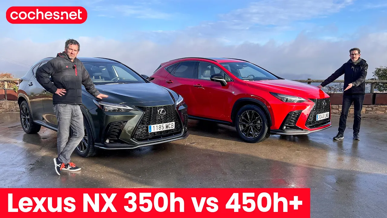 LEXUS NX 350h vs 450h+ ¿Híbrido o Enchufable? SUV 2023 | Prueba / Test / Review en español