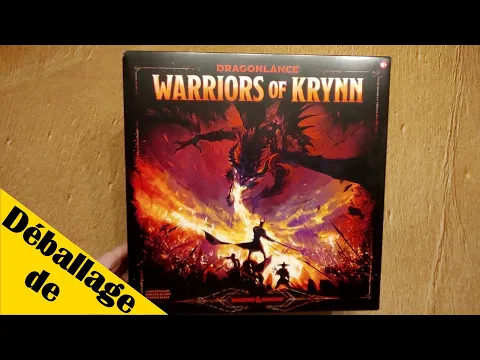 Déballage de Dragonlance - Warriors of Krynn