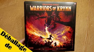 Déballage de Dragonlance - Warriors of Krynn