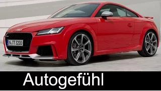 All-new Audi TT-RS Coupé & Roadster Sound, Premiere, Exterior/Interior Preview neu