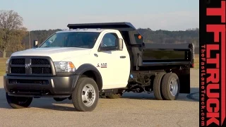 2016 Ram 5500 Dump Truck Dirt Hauling & Dumping Review