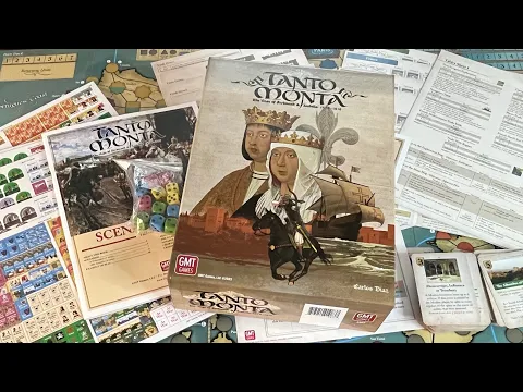 Tanto Monta: The Rise of Ferdinand and Isabella (GMT) - Unboxing and Overview