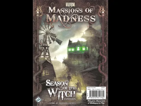 Unboxing Mansion of Madness 1st Edition Expansion - Season of the Witch