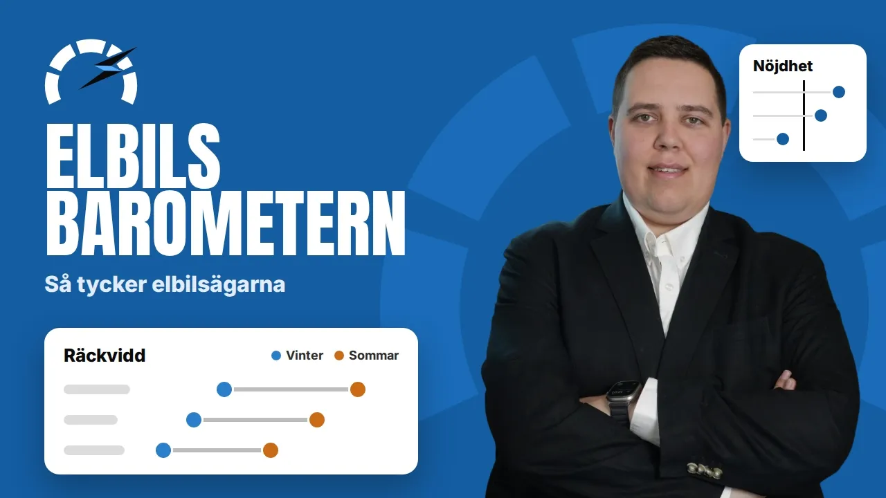 Nu lanseras Elbilsbarometern | Berätta vad du tycker om din elbil