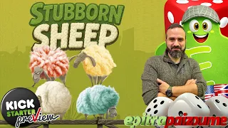 Stubborn Sheep - Crowdfunding Preview (How to Play & Review) (EN) | Epitrapaizoume
