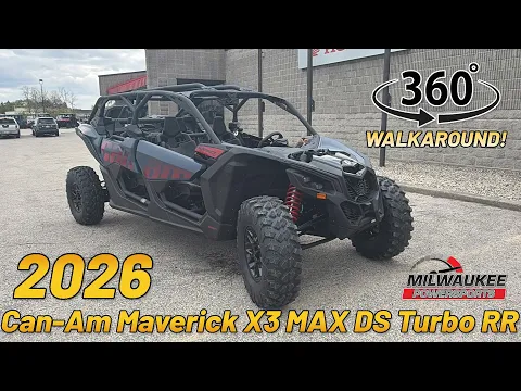 2026 Can-am Maverick X3 Max Ds Turbo Rr Dusty Navy Thumbnail alt