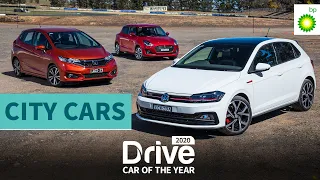 2020 Best City Car: Honda Jazz, Suzuki Swift, Volkswagen Polo | 2020 Drive Car of the Year