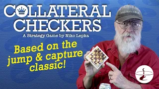 In Collateral Checkers by Niko Lepka you risk self damage as you attack your opponent