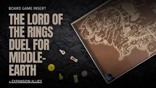 The Lord of the Rings: Duel for Middle-earth - board game insert (including expansion)