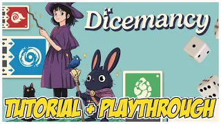 How to Play Dicemancy | Solo Tabletop Game Tutorial!