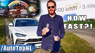 HOW FAST Can I LAUNCH The LAMBORGHINI URUS?! by AutoTopNL