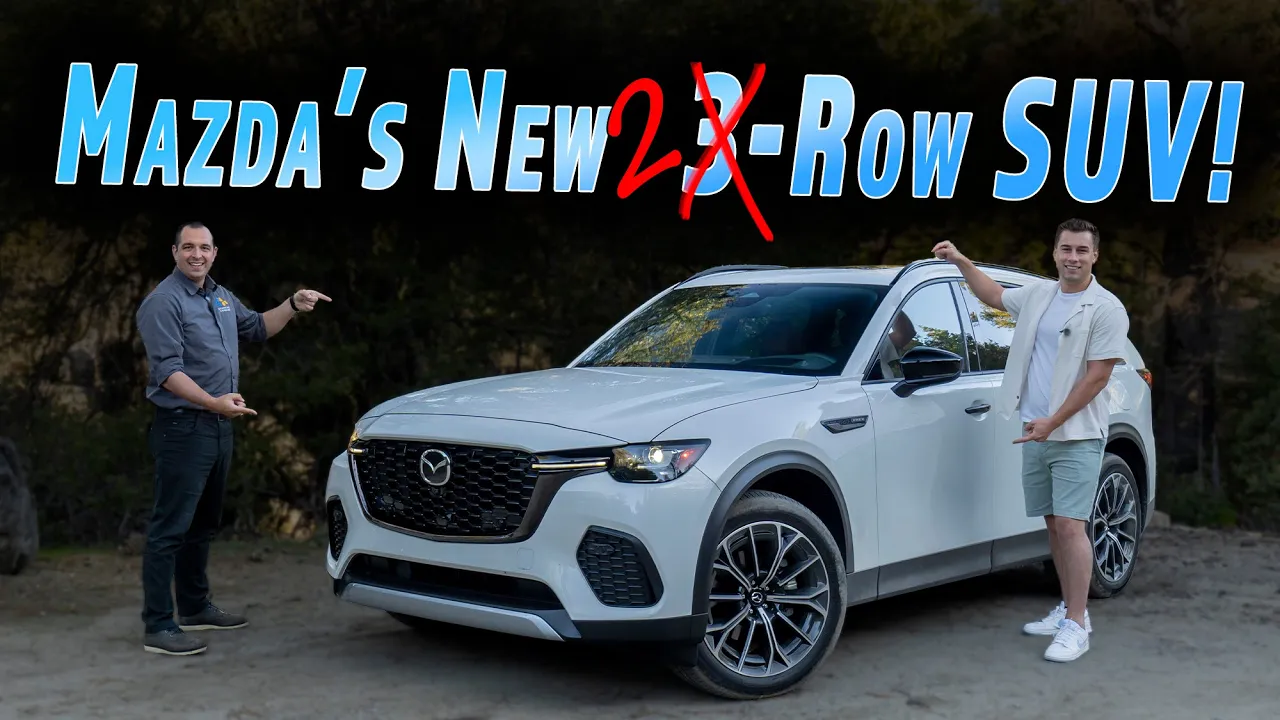 2024 Mazda CX-70 Review | The Biggest 2-Row In The West?