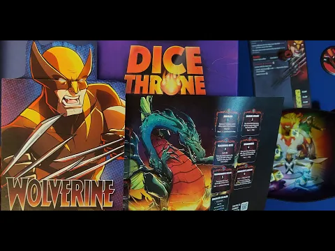 Dice Throne | Wolverine vs Naraxus Solo Playthrough