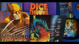 Dice Throne | Wolverine vs Naraxus Solo Playthrough
