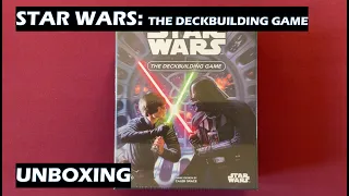 Unboxing Star Wars The Deckbuilding Game Card Game
