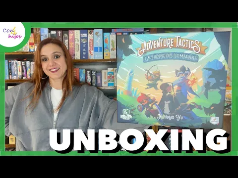 ADVENTURE TACTICS - La torre del Domianne (Maldito Games) UNBOXING