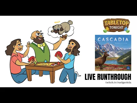 Cascadia Live Solo Runthrough