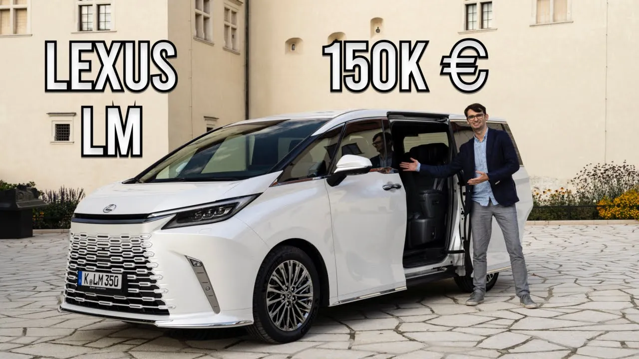 Provkörning: 2024 Lexus LM - den lyxigaste minibussen på marknaden?