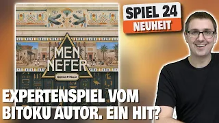 SPIEL 24 Neuheit: MEN NEFER • Das neue Expertenspiel vom Autor von Bitoku und Sabika