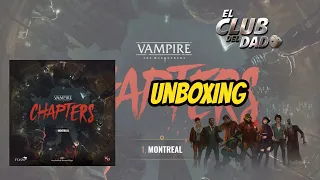 Vampiro La Mascarada: Chapters - Unboxing - El club del dado