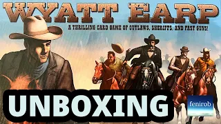 Wyatt Earp Board Game | Unboxing ( No Talking)