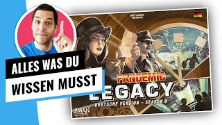 Pandemic Legacy S0 - Alle Infos! - KEINE Spoiler [Brettspiel 2020]