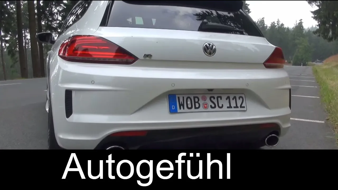 2015 Volkswagen Scirocco R (280 hp) test drive review VW Scirocco Facelift