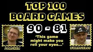 The Best 100 Board Games of All Time - 90 - 81