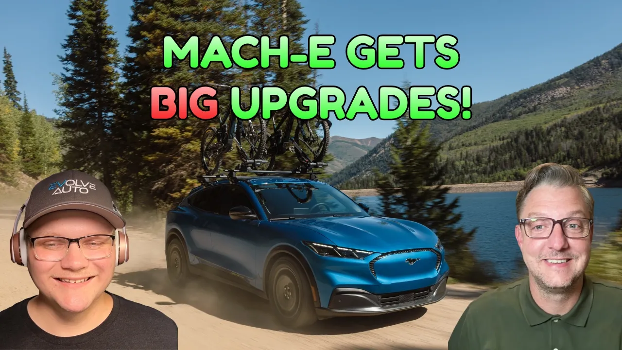 Mustang Mach-E JUST Got BETTER! Bigger Battery & New Trim! | The Friday Charge Ep 108