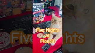 Five Nights at Freddy’s but it’s my cat #fivenightsatfreddys #fnaf #cute #horror #halloween #games