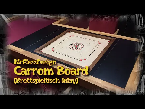 Carrom board (board game table inlay)
